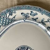 Large oval ironstone dish, Keeling earthenware, “Victoria” model