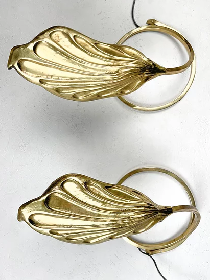 Pair of lamps to lay Bottega Gadda