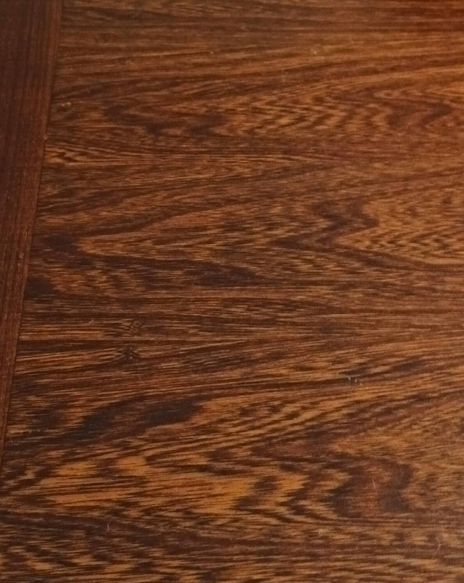 Table de ferme XXL rustique brutaliste "Olavi" en orme teinté NF meubles 12 convives