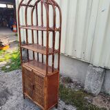 Vintage library shelf