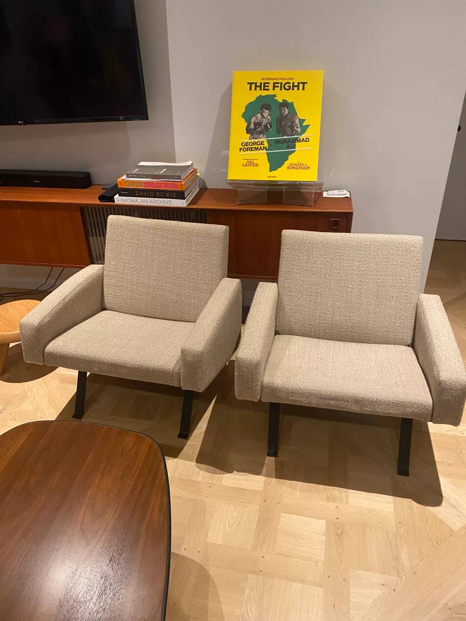 Pair of vintage armchairs