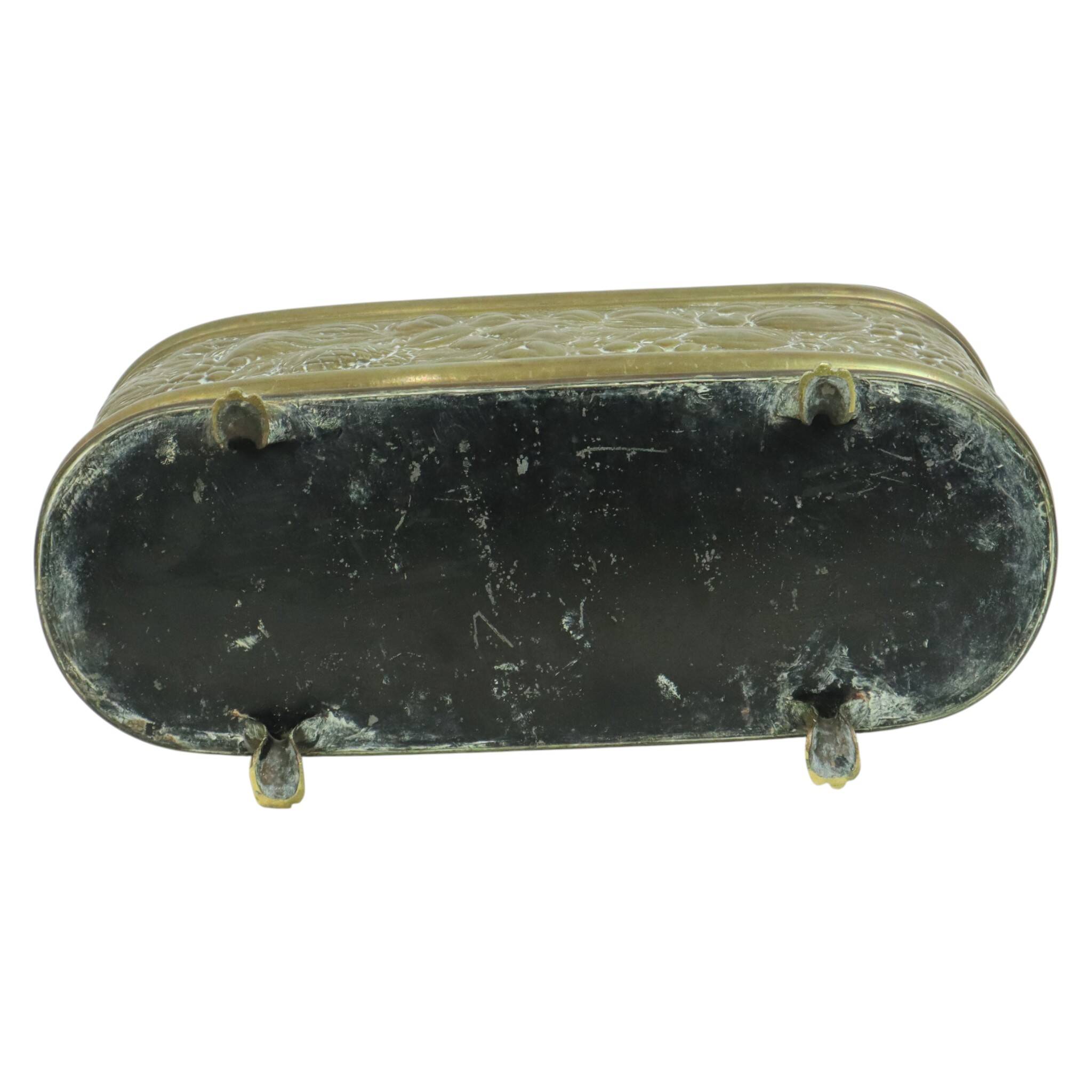 Jardinière Antique en Cuivre, France, 19ème Siècle