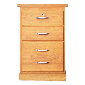 Vintage drawer unit, wooden furniture, storage unit, office furniture, decoration