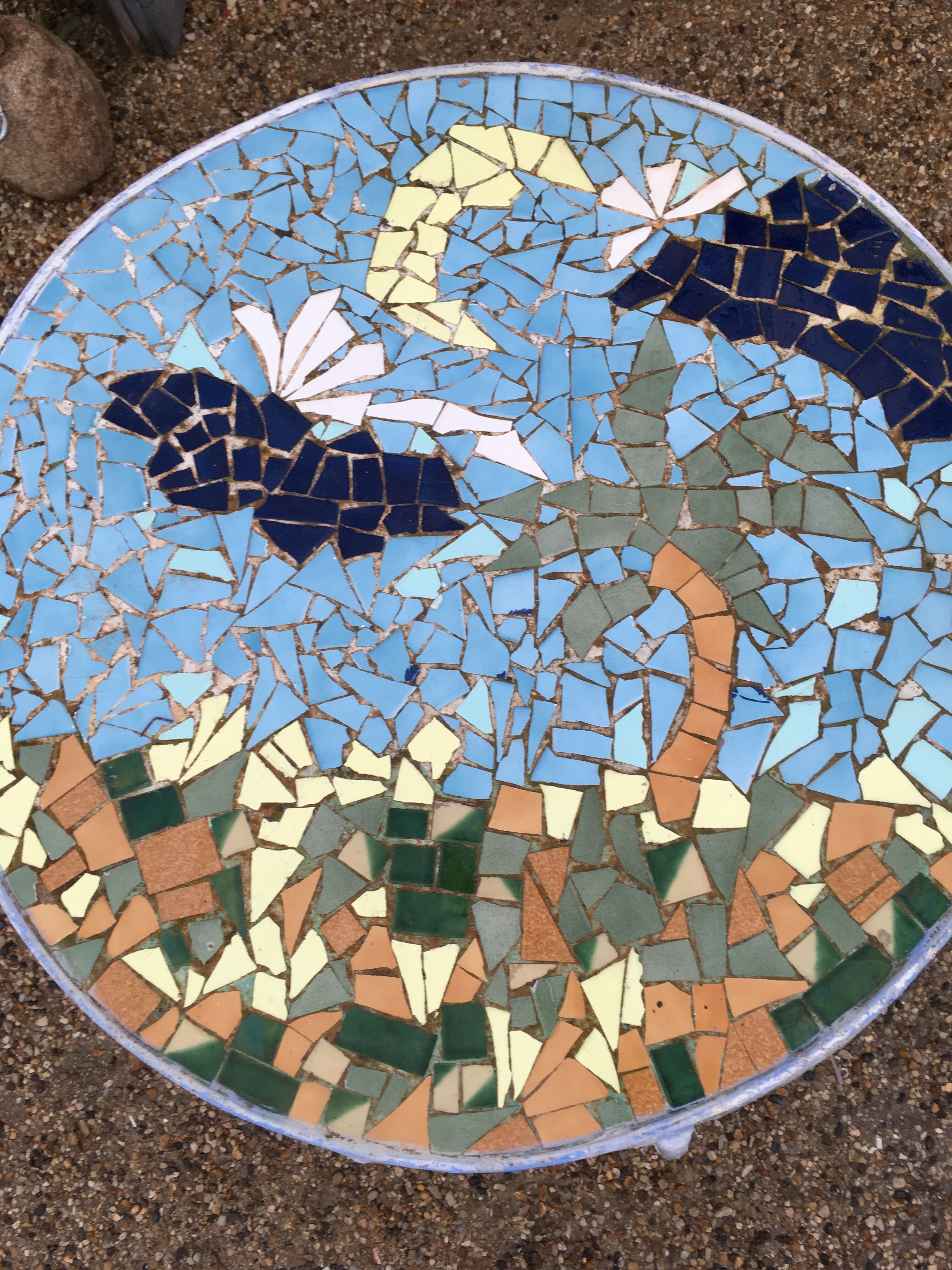 Menorca mosaic coffee table