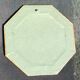 Octagonal Tuscan Wall Mirror. Art Deco. Iridescent wood/brass frame.