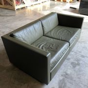 Pfister sofa for Knoll in khaki leather