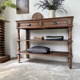 Oak console drapery 1950