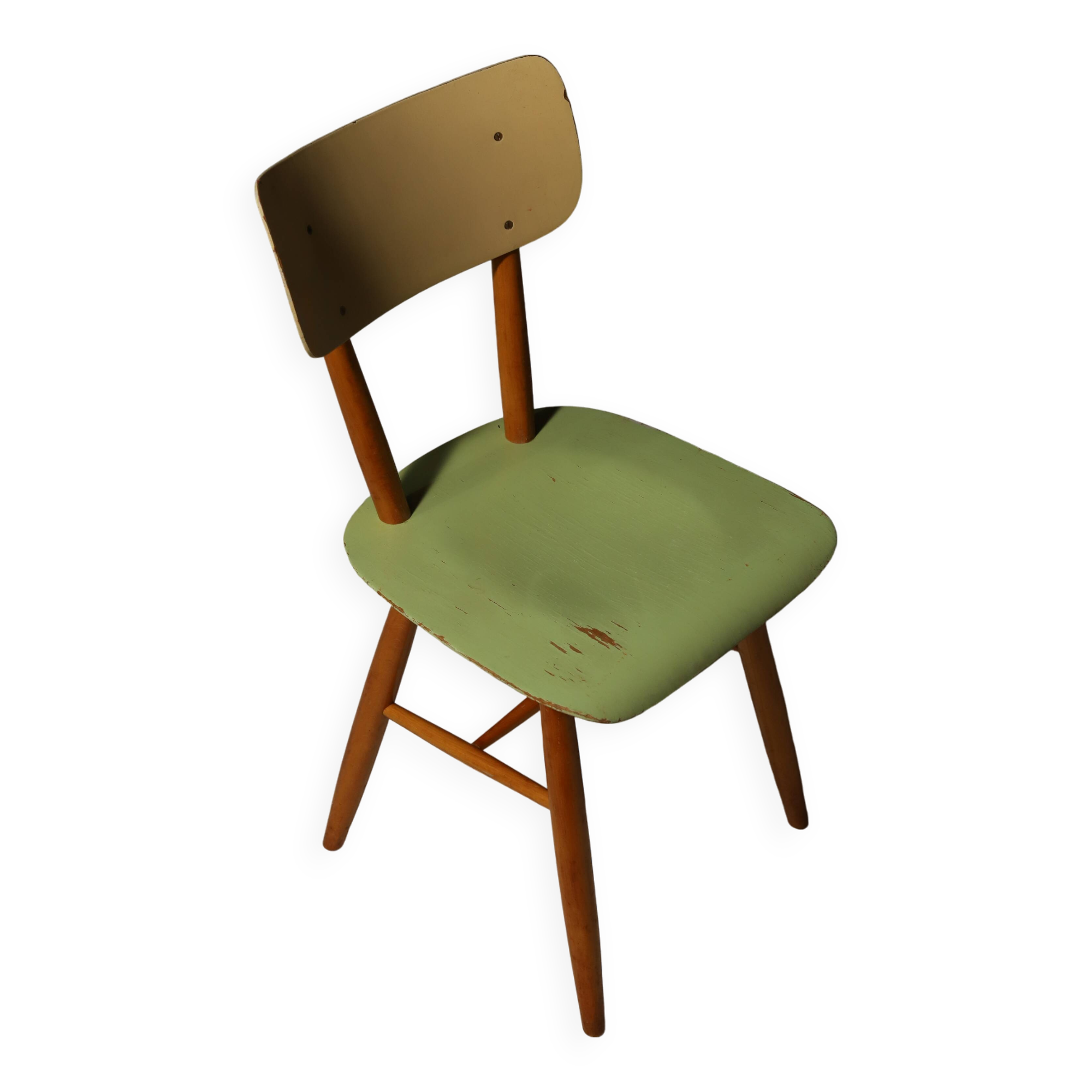 Mid century color dining chairs  1960´s, Czechoslovakia, set of 18