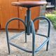 Tabouret industriel d'architecte