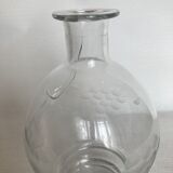 Liquor service with its tray