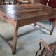 Old rustic farm table