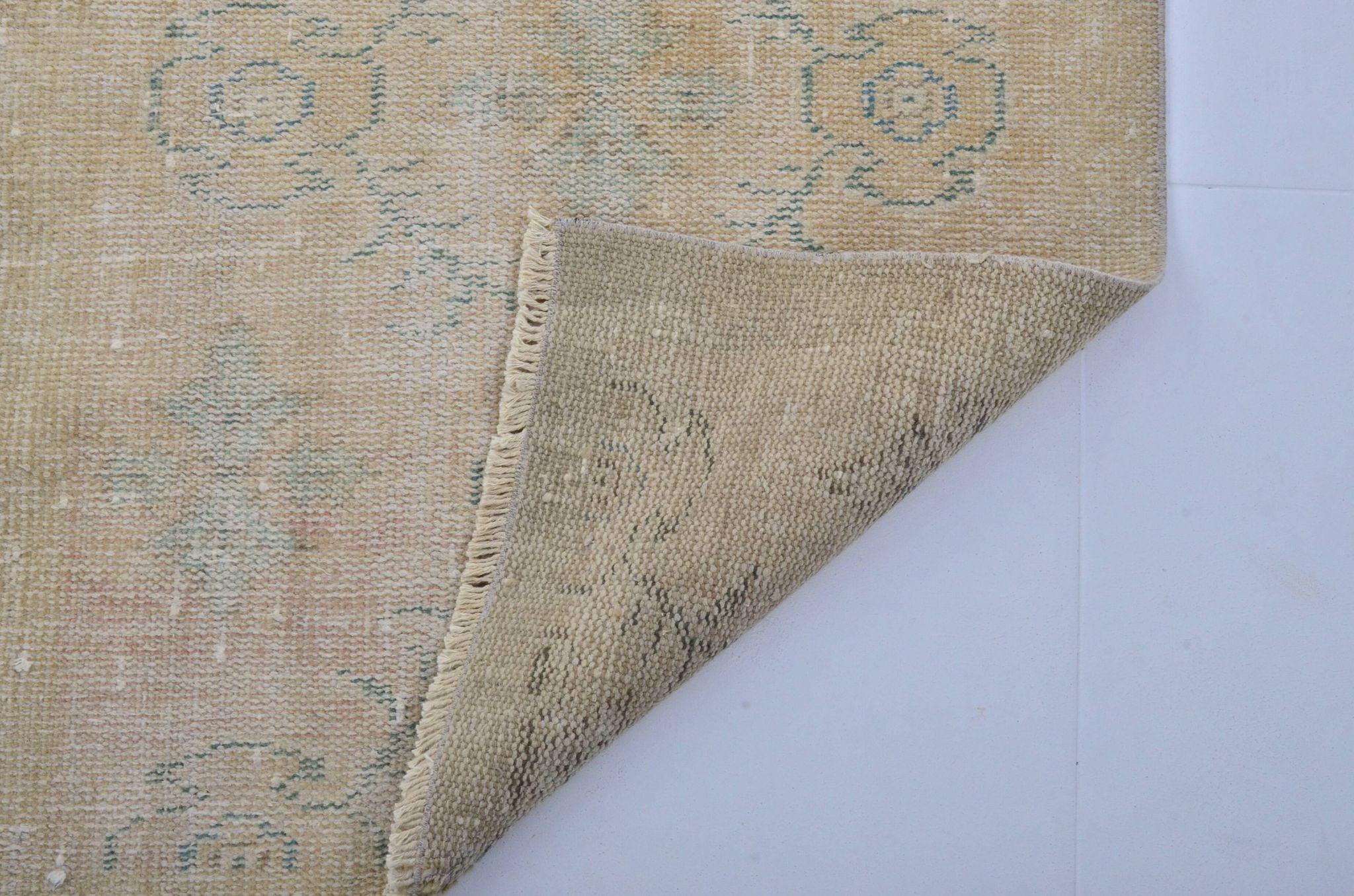 Oushak Vintage Runner Rug sku 3419
