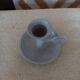 Candle holder chandelier cellar rat patinated linen