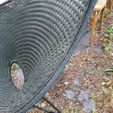 Fauteuil de jardin tressage naturelle