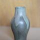 Pair of Denbac style flamed stoneware vases, small vintage vase, flower pot