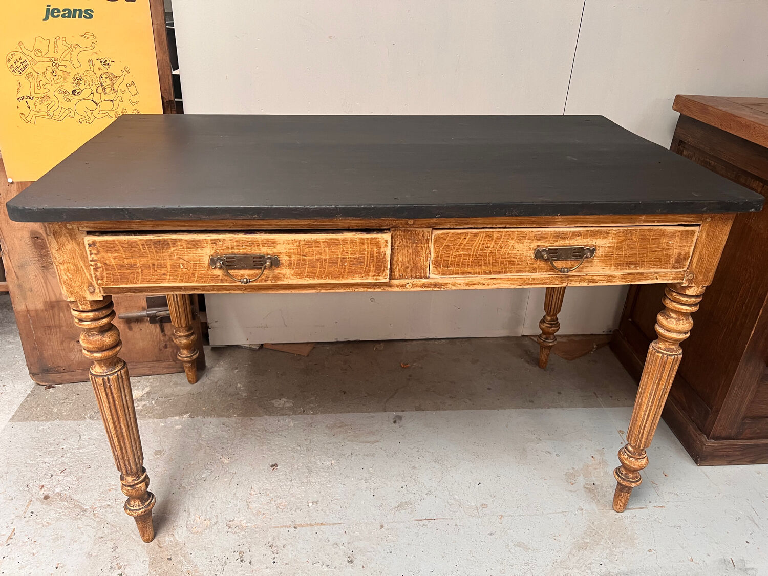 Old kitchen table