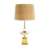 Hollywood regency brass mariner table lamp mid century, spain