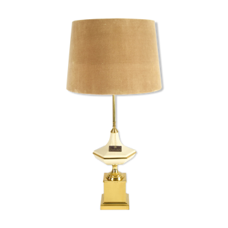 Hollywood regency brass mariner table lamp mid century, spain