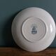 Saint Amand plate by Lebacqz & Bouchart, Colombier decoration, early 20th century