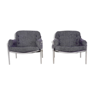 Set of 2 Martin Visser for 't Spectrum"Osaka"lounge chairs, The Netherlands 1969