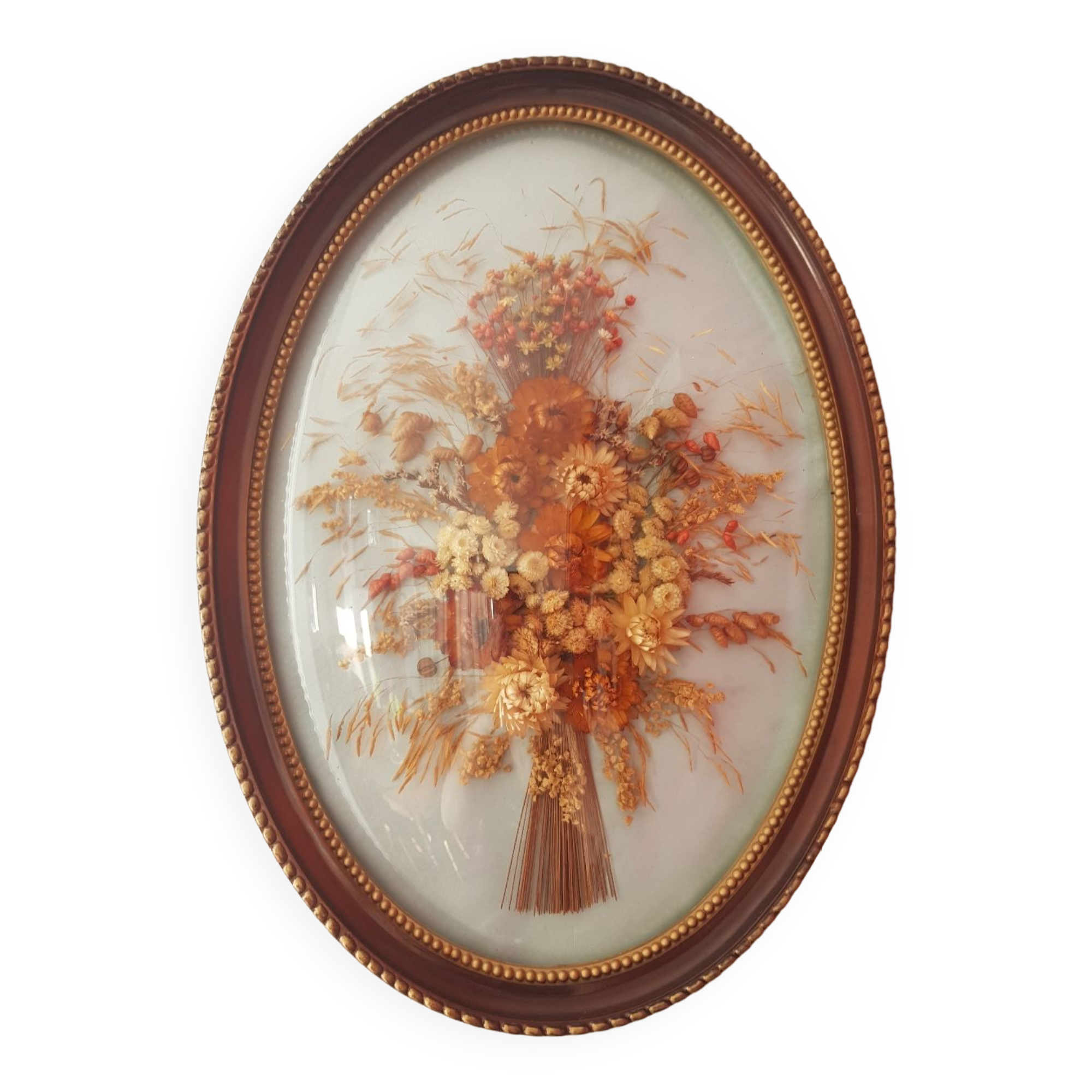 Large frame dried flowers