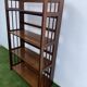 Bibliothèque pliante en bois, 4 étagères, 1950