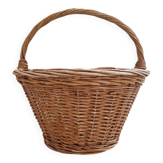 Vintage wicker basket