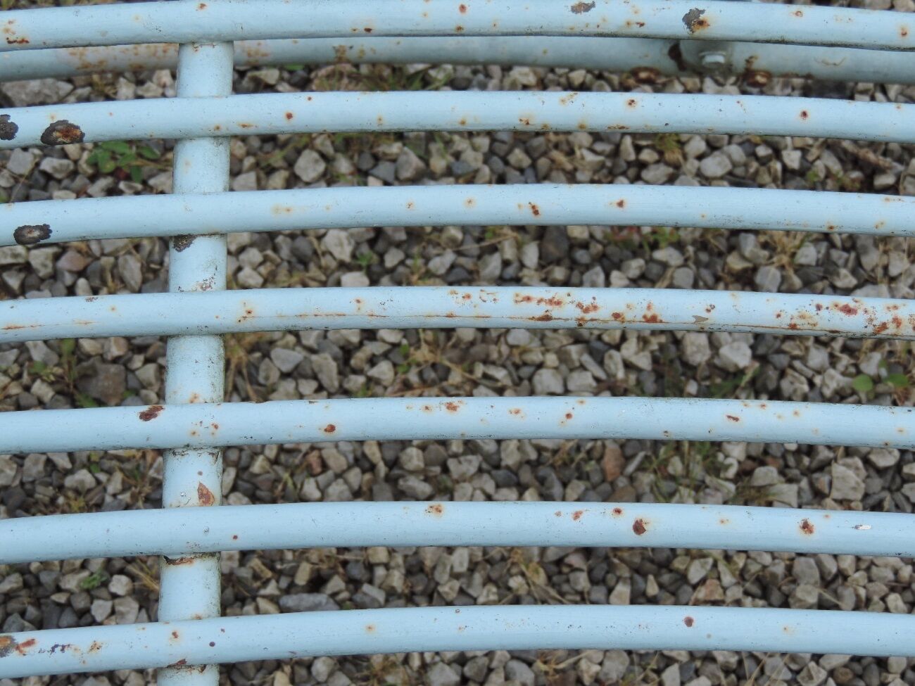 Iron garden bench circa 1900s