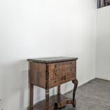 Louis Philippe period silver cabinet in flamed mahogany veneer