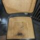Lot of 1 armchair and 2 Cesca B32 chairs, Thonet edition, seats need reupholstering