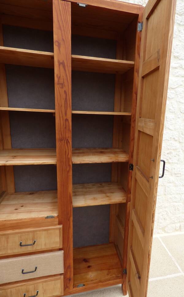 Armoire parisienne 3 tiroirs, 2 portes