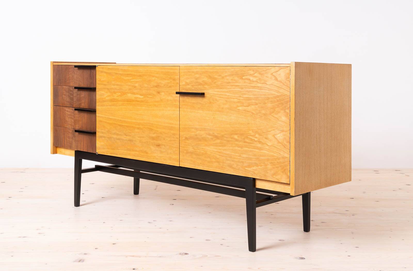 Vintage Midcentury Sideboard by Frantisek Mezulanik, Up Zavody, 1960s