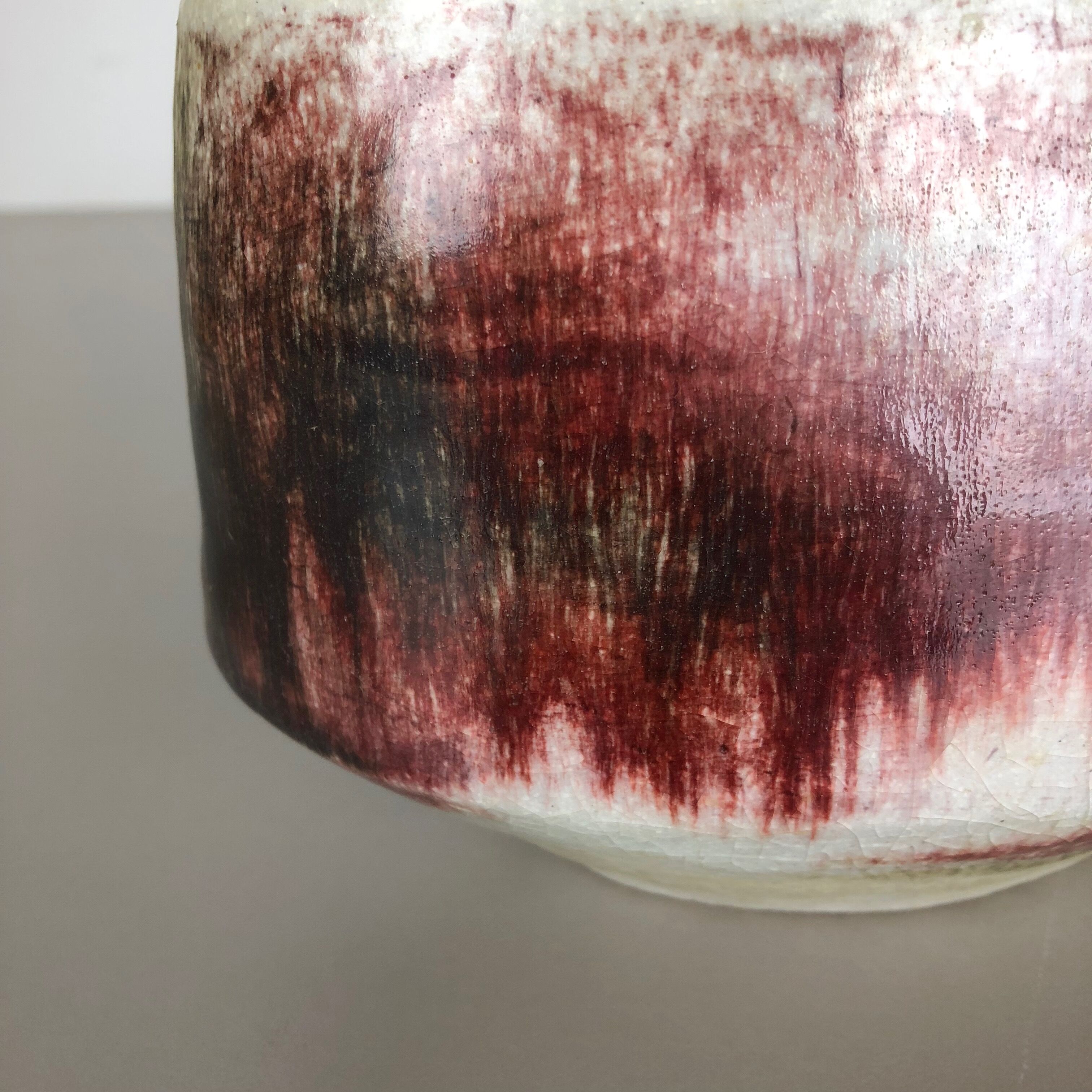 Ceramic Studio Pottery Vase by Bruno and Ingeborg Asshoff, Germany, 1960s