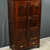 Pondicherry Spice Cabinet, in Teak and Rosewood – 1900