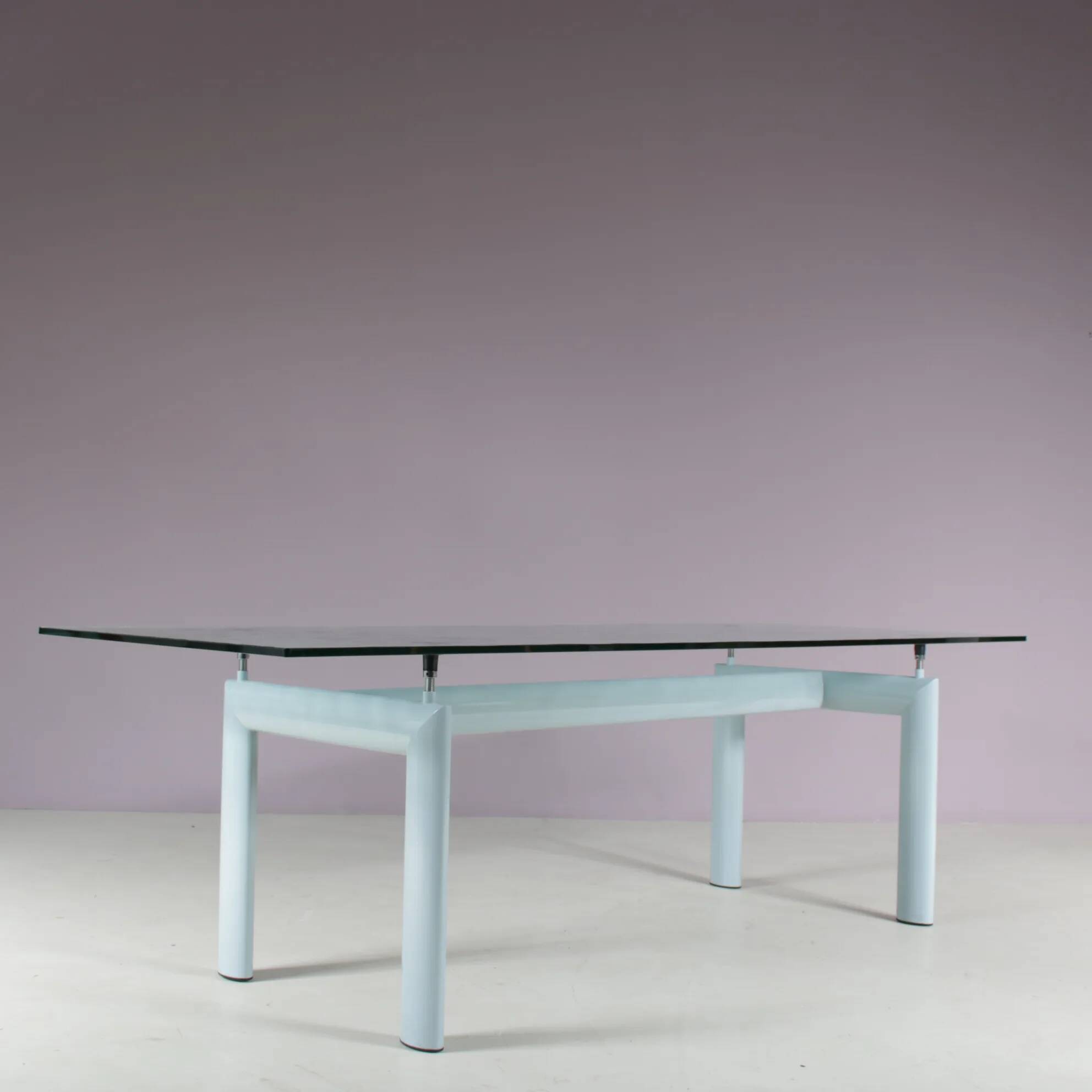 Le Corbusier “LC6” dining table for Cassina, Italy 1980