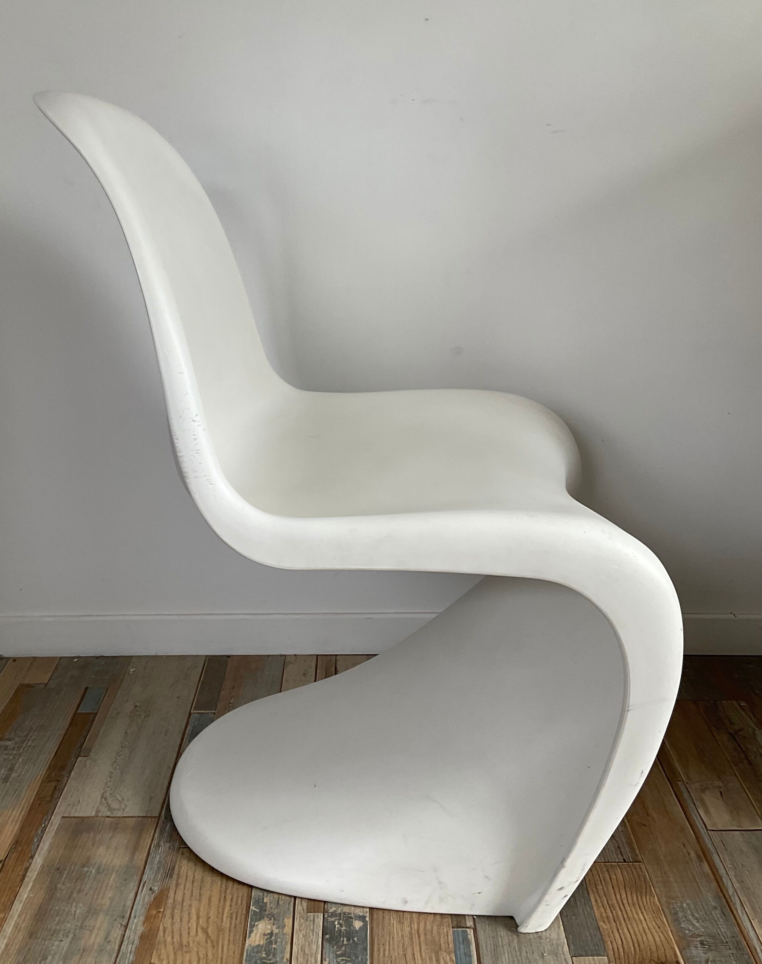 Series of 6 Verner Panton chairs for Vitra