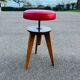 German height-adjustable piano stool design Reiner Modell 1950 vintage