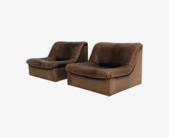 Ensemble de sièges DS46 De Sede en cuir