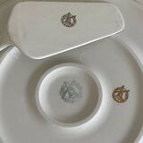 Pie tray and its small earthenware scoop Windmill