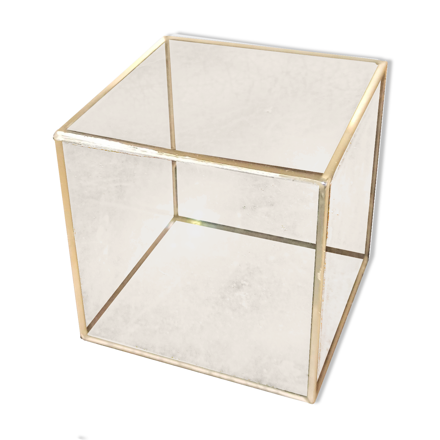 Cube pour photos en plexi plexiglas cadre