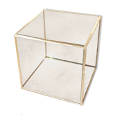 Cube pour photos en plexi plexiglas cadre