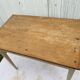 2 drawer solid wood desk 1950