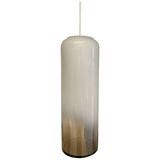 Contemporary smoked-fumè vanished white in murano