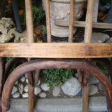 Lot of three old bistro chairs