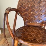 Chestnut armchair