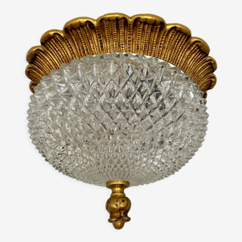 Plafonnier vintage pointe de diamant