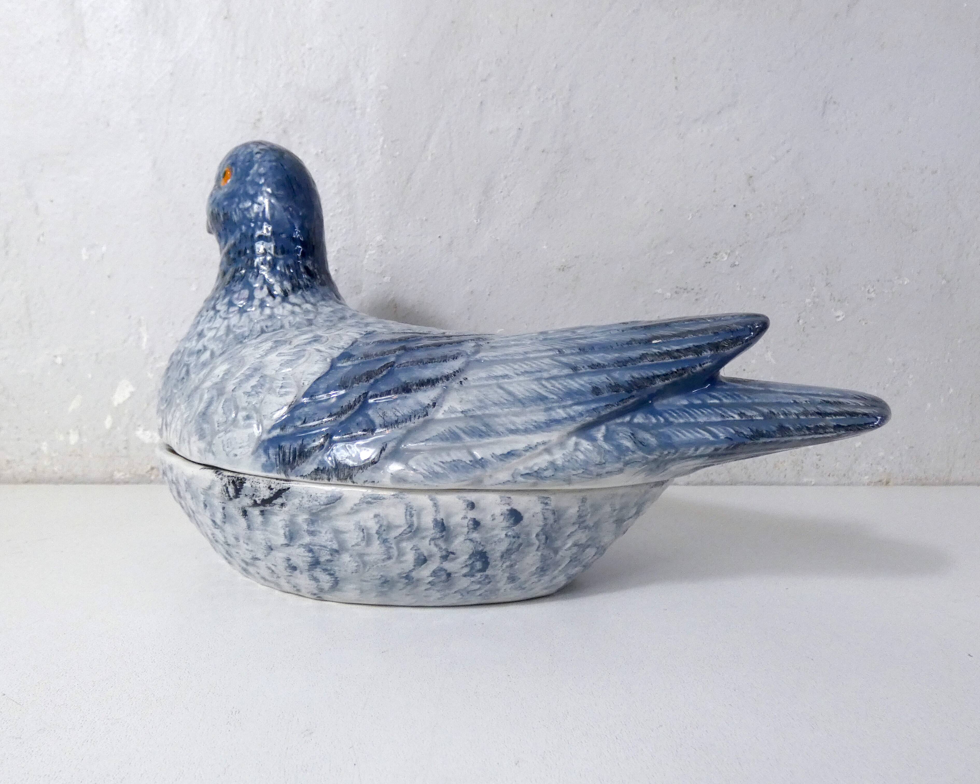 pigeon terrine with earthenware sauce, signed Michel Caugant
