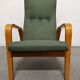 Paire de fauteuils Bow Wood des années 50/60