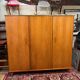 Armoire penderie dressing pied compas vintage design 60/70