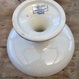 Former compotier in earthenware of Sarreguemines